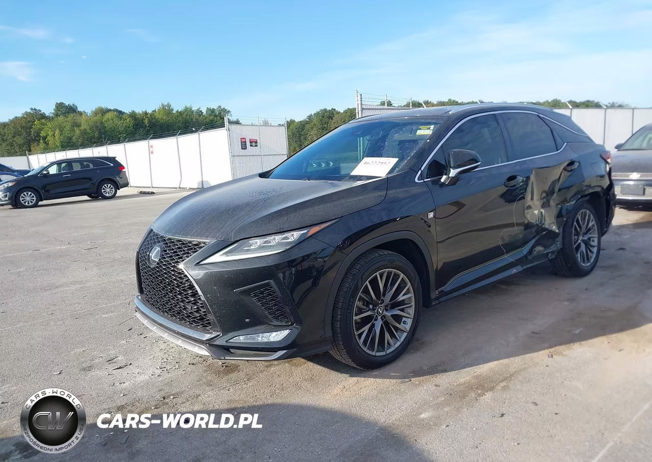 2020 Lexus Rx 350 F Sport Performance VIN:2T2YZMDA0LC250301 - 2