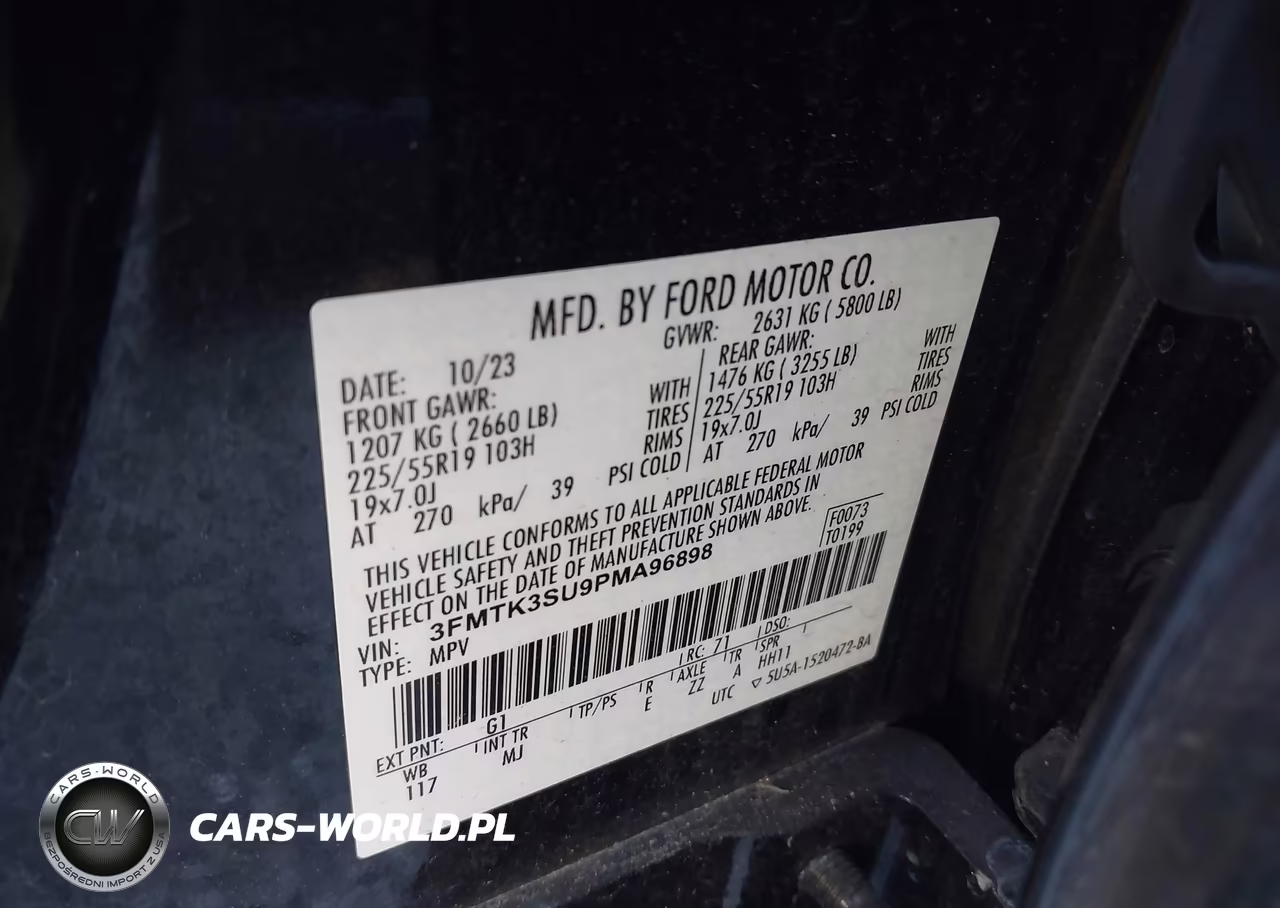 2023 Ford Mustang Mach-E Premium VIN:3FMTK3SU9PMA96898 - 9