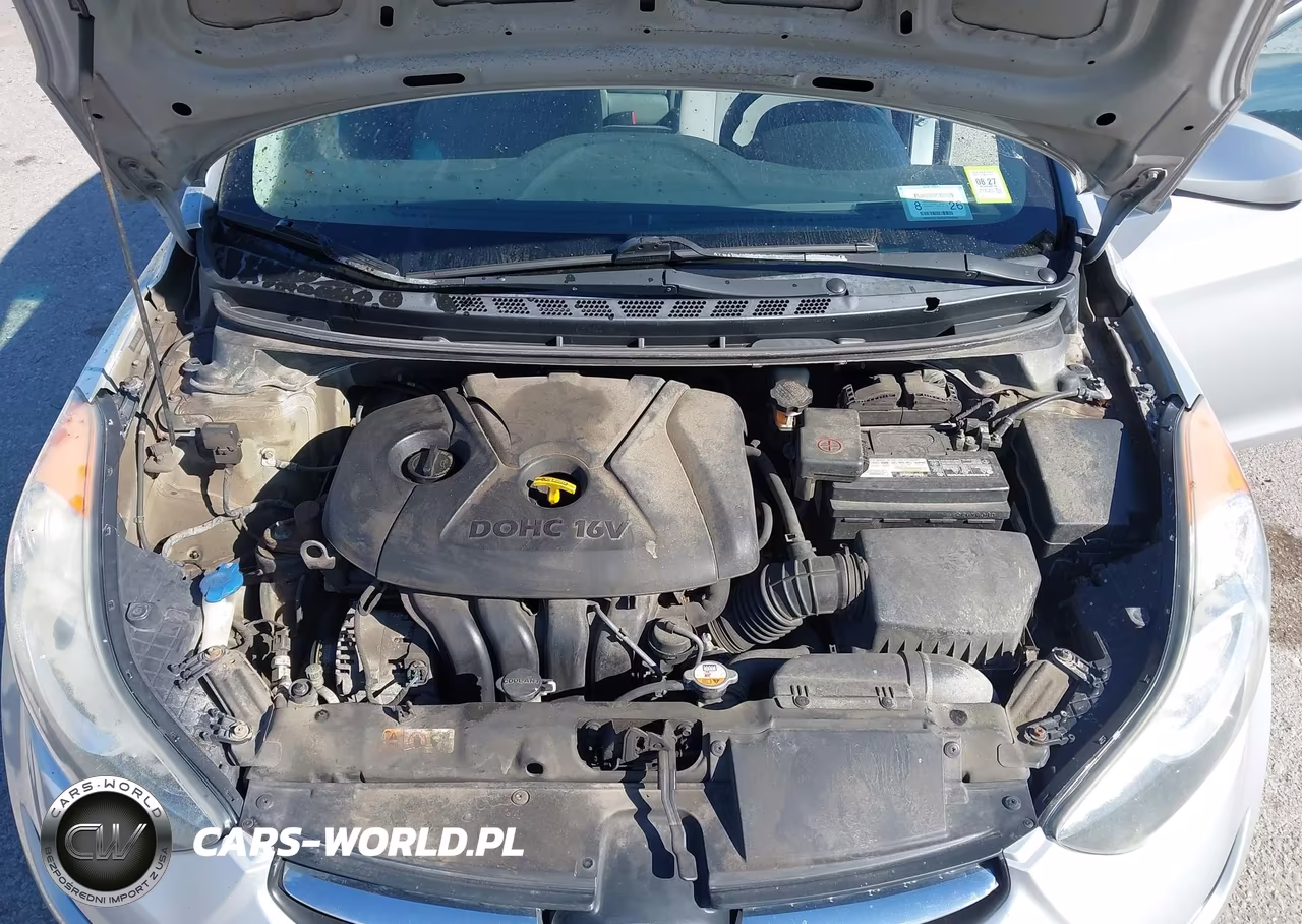 2013 Hyundai Elantra Gls Pzev VIN:5NPDH4AEXDH393011 - 10