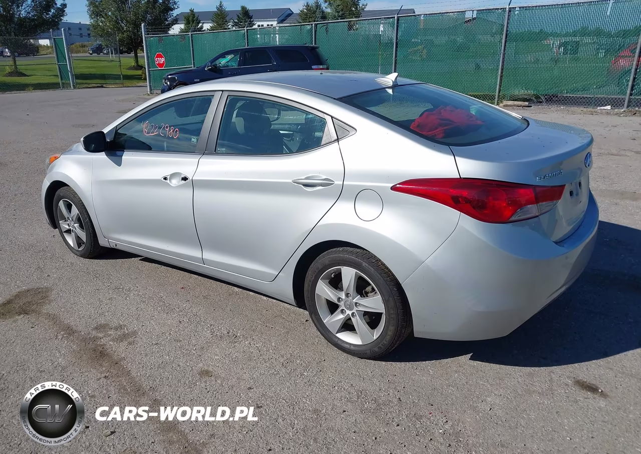 2013 Hyundai Elantra Gls Pzev VIN:5NPDH4AEXDH393011 - 3