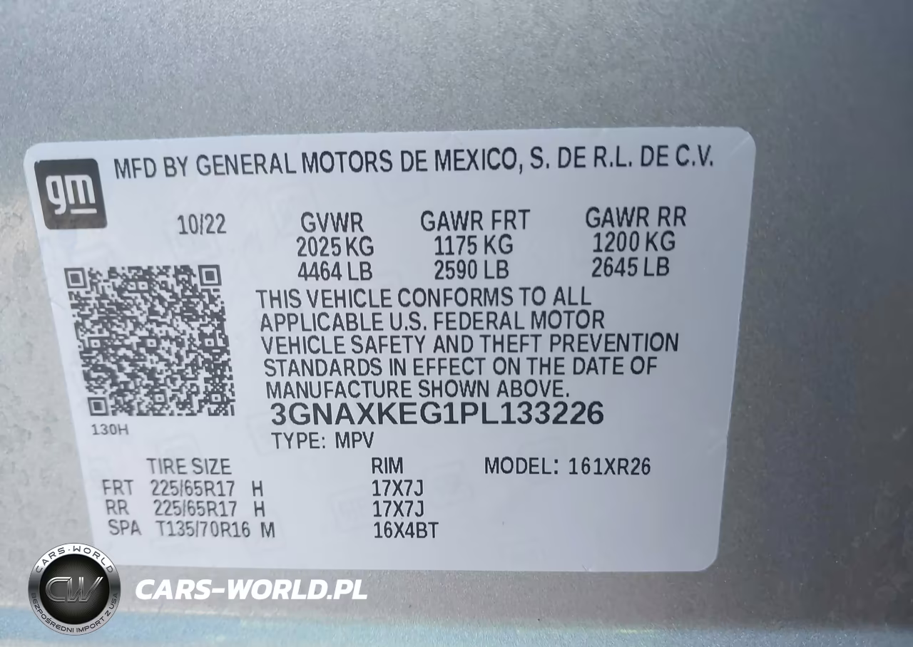 2023 Chevrolet Equinox Fwd Lt VIN:3GNAXKEG1PL133226 - 9