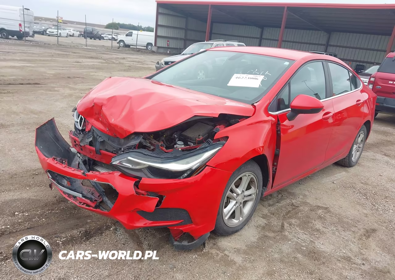 2018 Chevrolet Cruze Lt Auto VIN:1G1BE5SM6J7123665 - 2