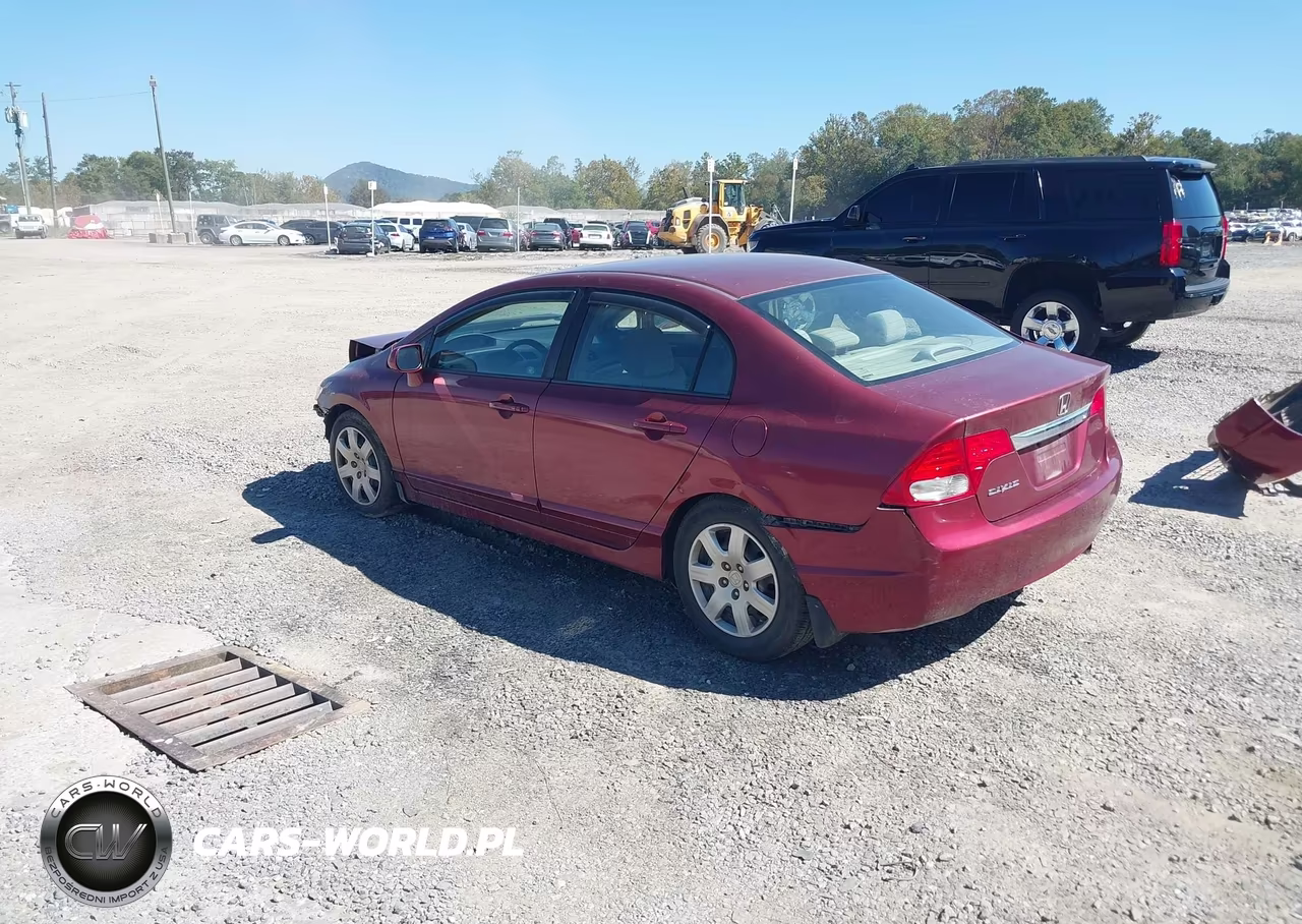 2011 Honda Civic Lx VIN:19XFA1F5XBE025823 - 3