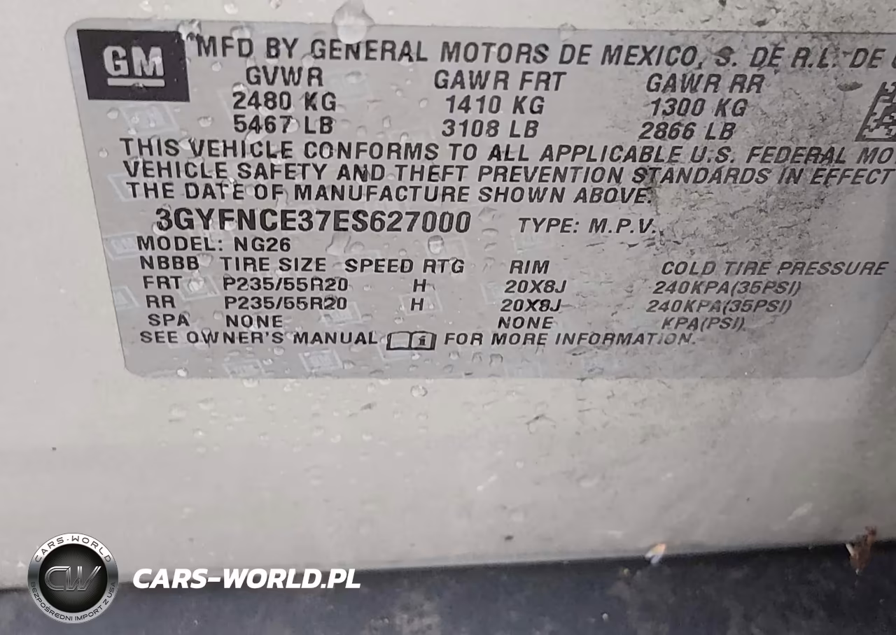 2014 Cadillac Srx Performance Collection VIN:3GYFNCE37ES627000 - 9