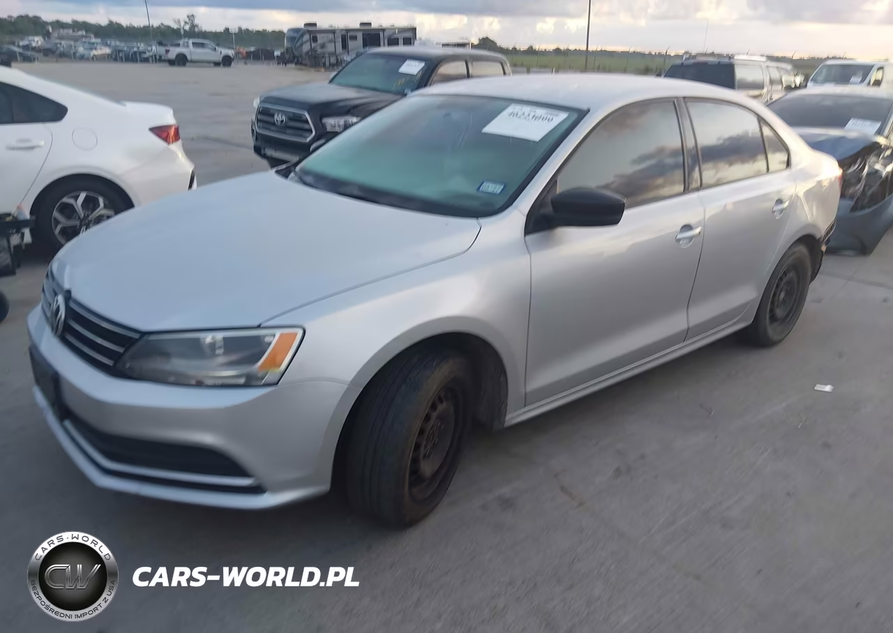 2015 Volkswagen Jetta 2.0L S VIN:3VW2K7AJ6FM339979 - 2
