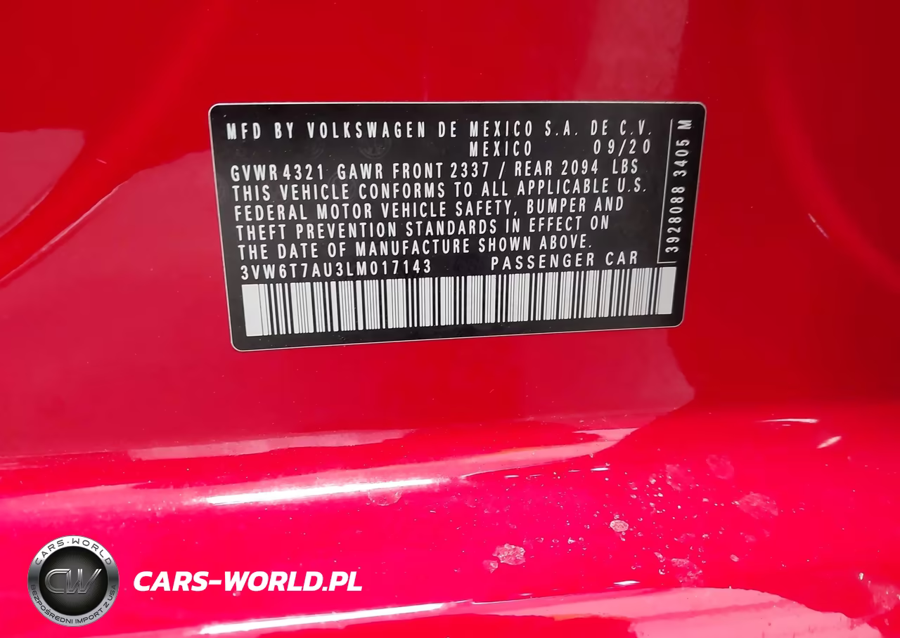 2020 Volkswagen Golf Gti 2.0T Autobahn-2.0T S-2.0T Se VIN:3VW6T7AU3LM017143 - 9