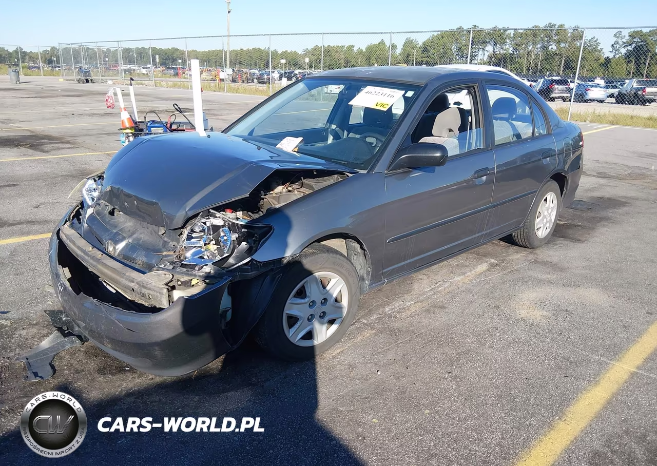 2005 Honda Civic Vp VIN:2HGES16325H560632 - 2
