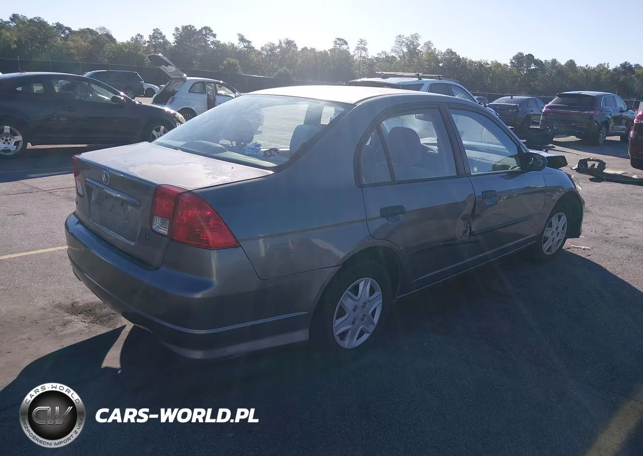 2005 Honda Civic Vp VIN:2HGES16325H560632 - 4