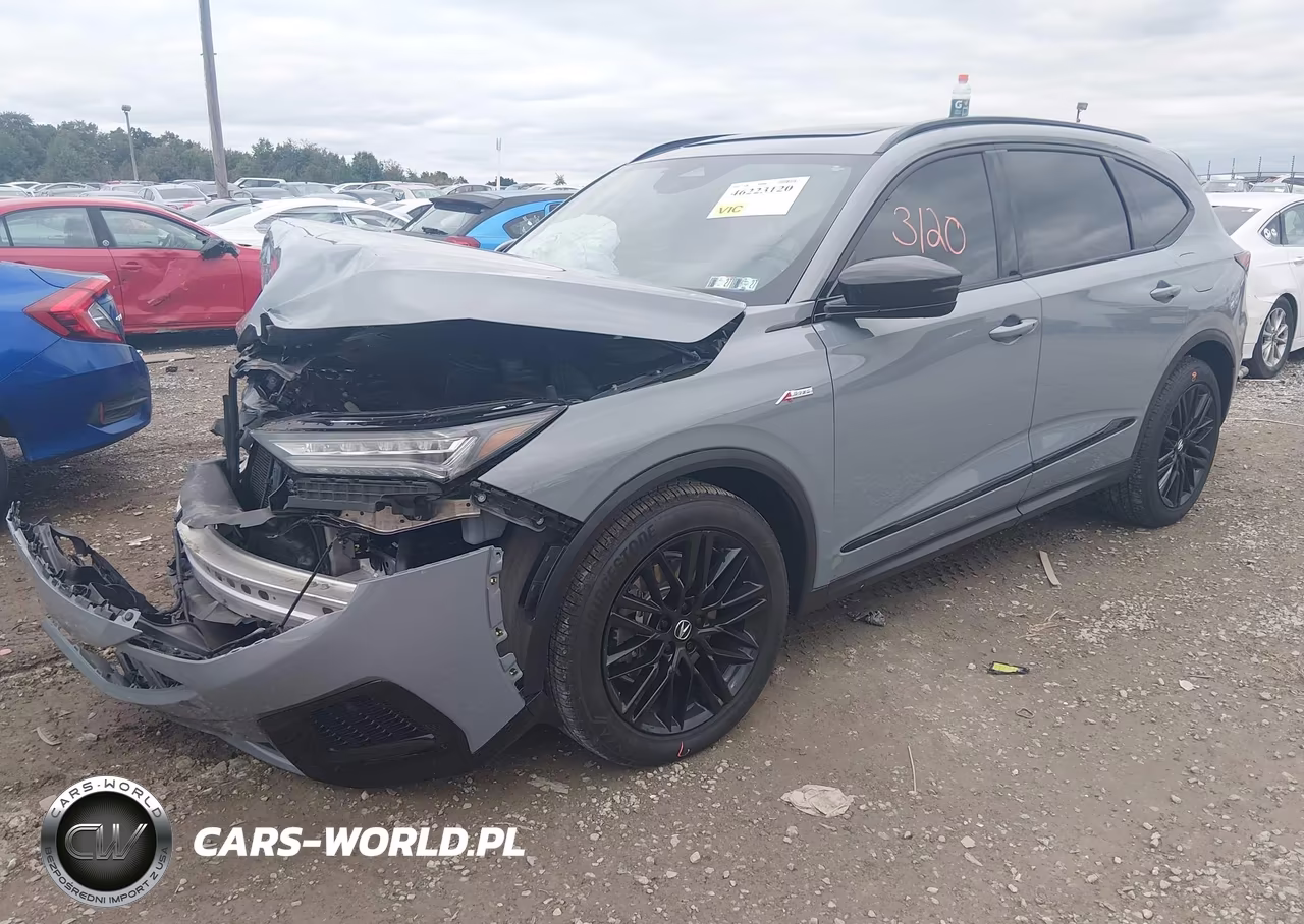 2025 Acura Mdx A-Spec Advance Package VIN:5J8YE1H99SL033742 - 2