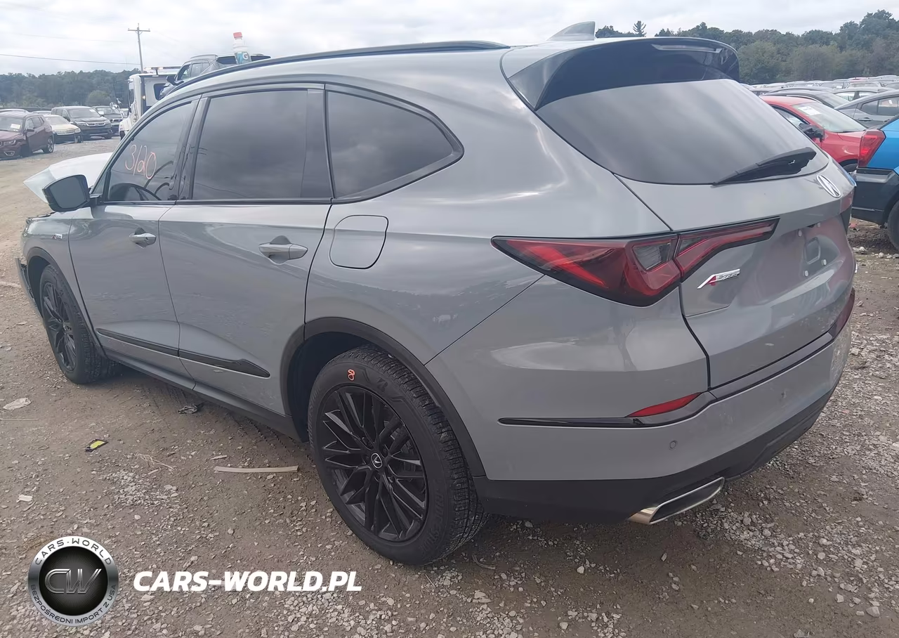 2025 Acura Mdx A-Spec Advance Package VIN:5J8YE1H99SL033742 - 3