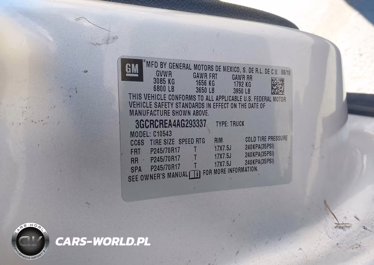 2010 Chevrolet Silverado 1500 Ls VIN:3GCRCREA4AG293337 - 9