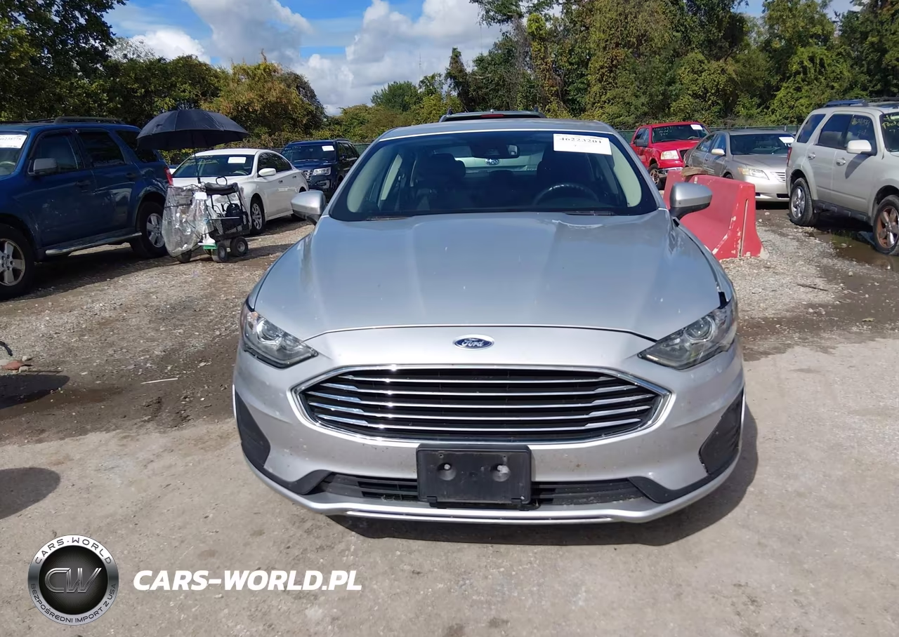 2019 Ford Fusion Hybrid Se VIN:3FA6P0LU2KR180496 - 12