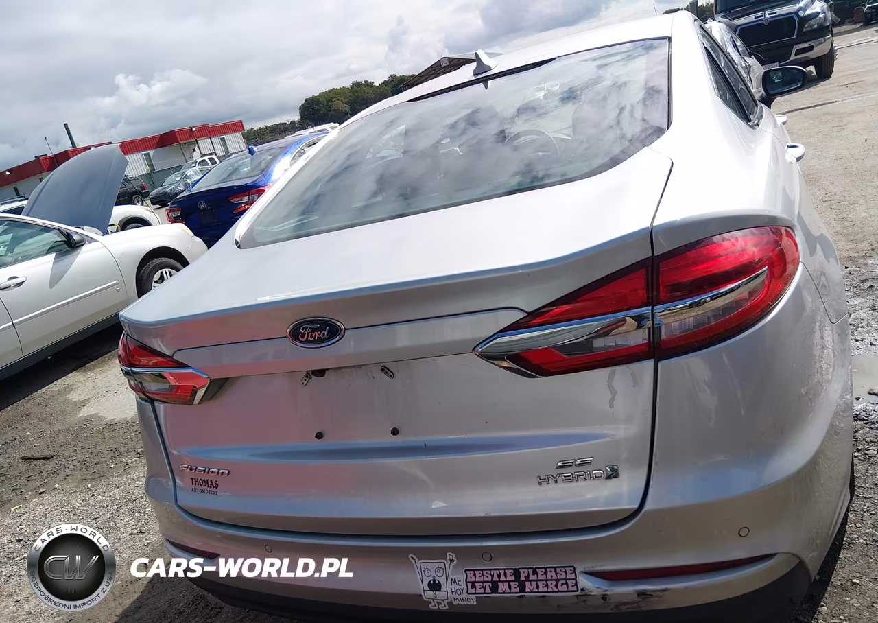 2019 Ford Fusion Hybrid Se VIN:3FA6P0LU2KR180496 - 16
