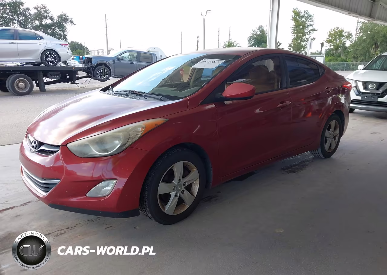 2012 Hyundai Elantra Gls (Ulsan Plant) VIN:KMHDH4AEXCU426377 - 2