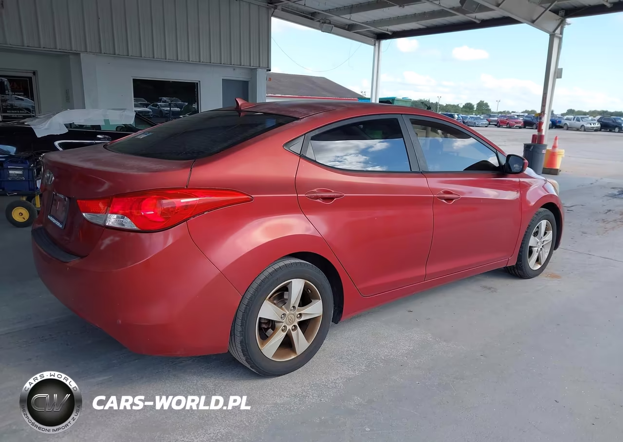 2012 Hyundai Elantra Gls (Ulsan Plant) VIN:KMHDH4AEXCU426377 - 4