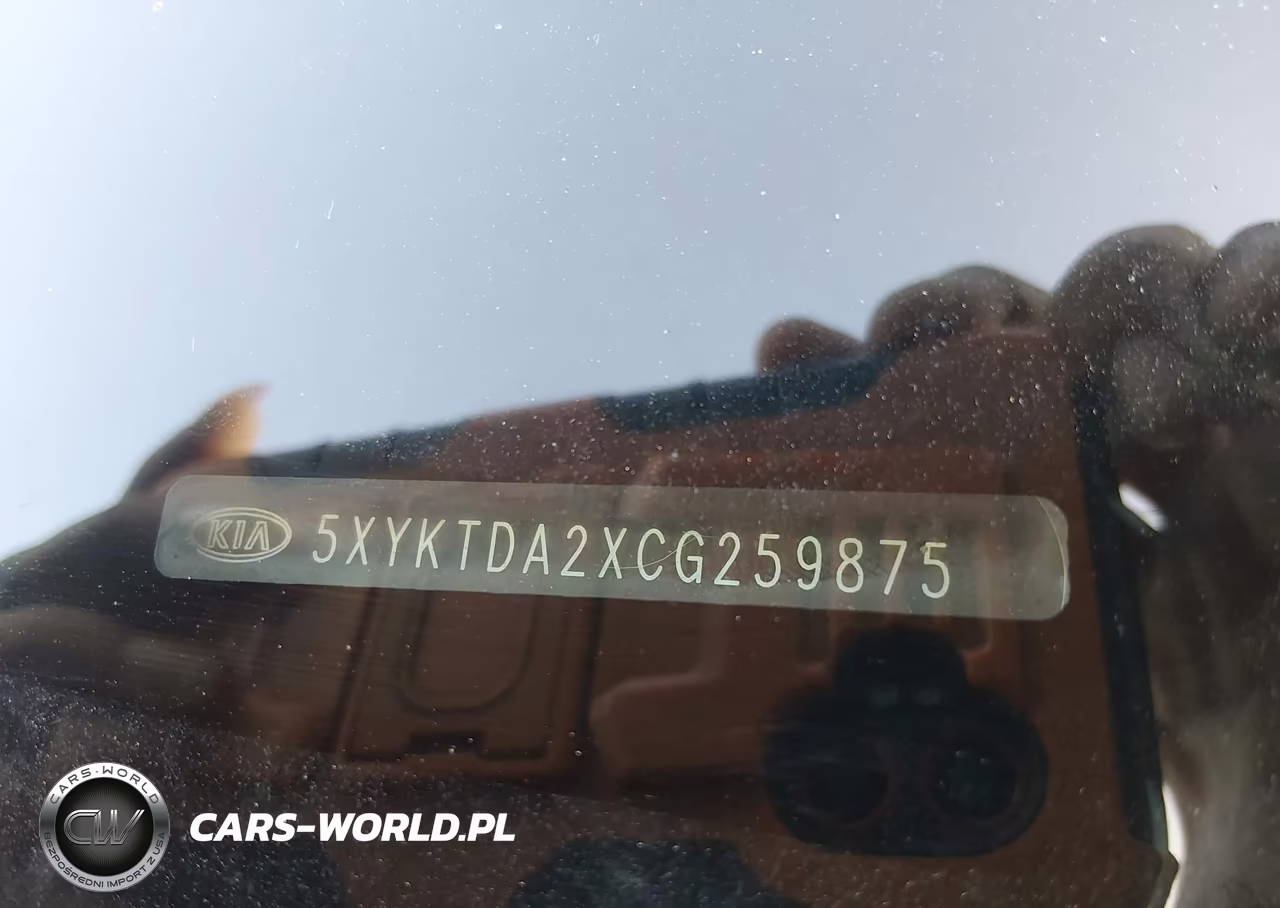 2012 Kia Sorento Lx V6 VIN:5XYKTDA2XCG259875 - 9