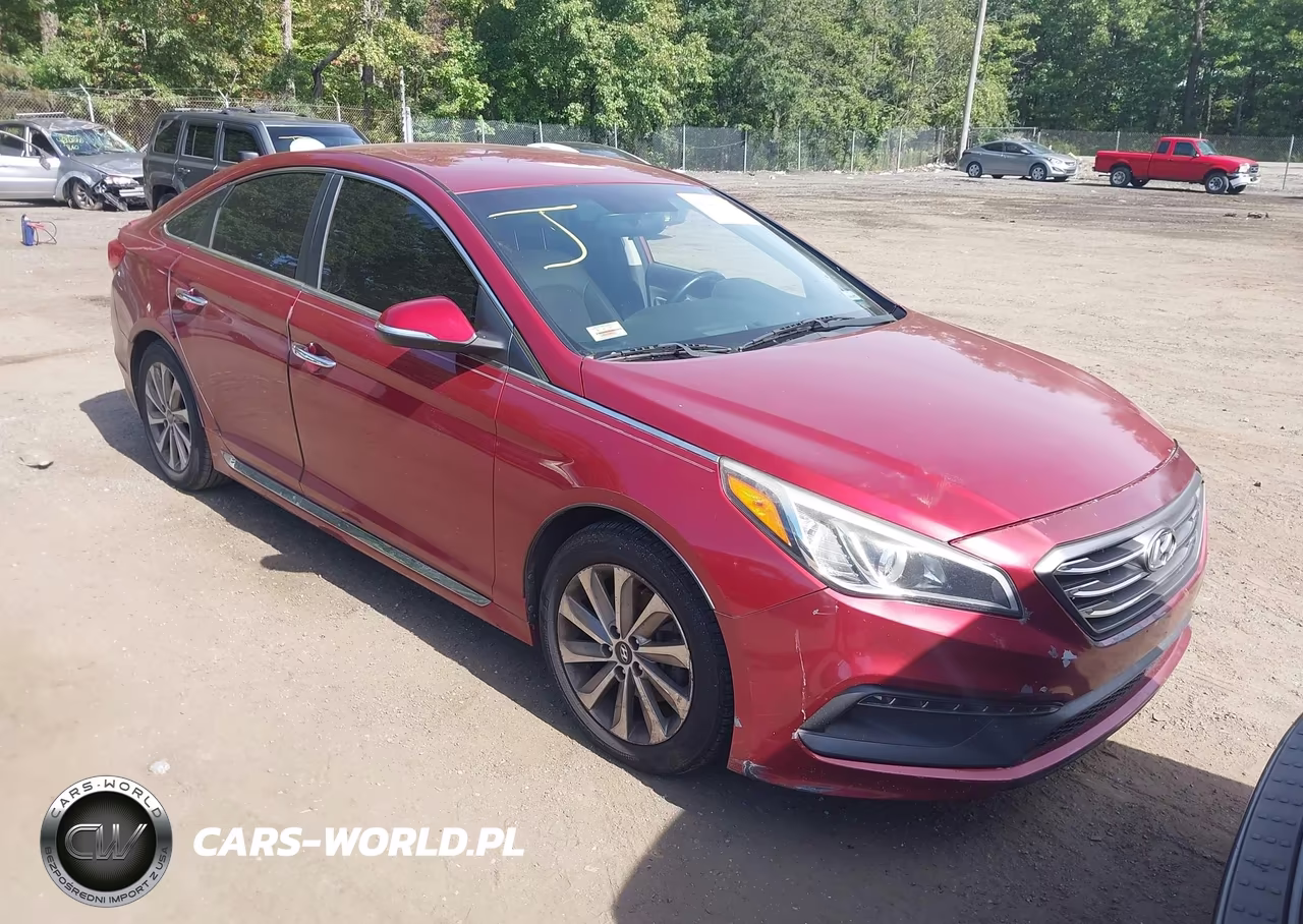 2015 Hyundai Sonata Sport VIN:5NPE34AF8FH109826 - 1