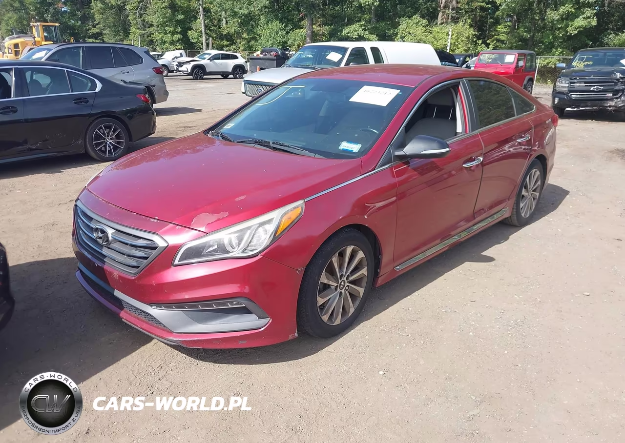 2015 Hyundai Sonata Sport VIN:5NPE34AF8FH109826 - 2