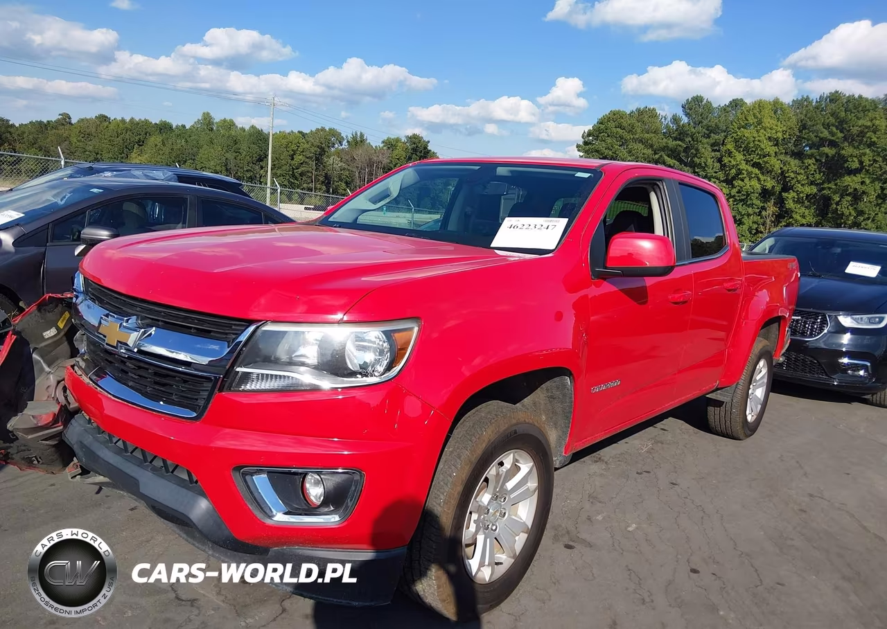 2018 Chevrolet Colorado Lt VIN:1GCGTCEN9J1102954 - 2
