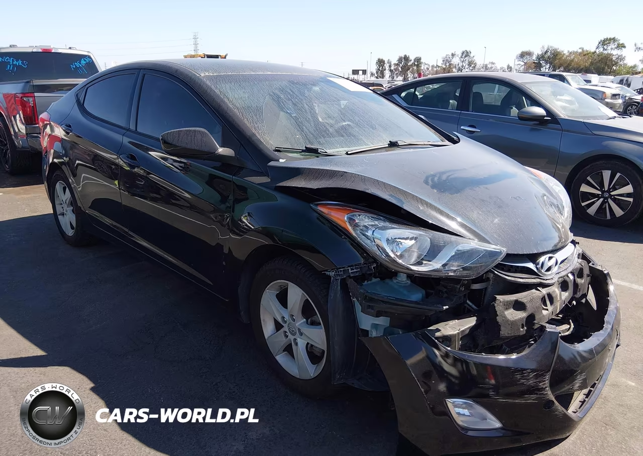 2013 Hyundai Elantra Gls VIN:KMHDH4AE9DU824956 - 1