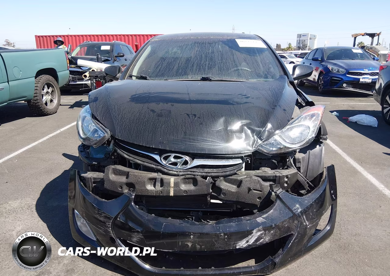 2013 Hyundai Elantra Gls VIN:KMHDH4AE9DU824956 - 12