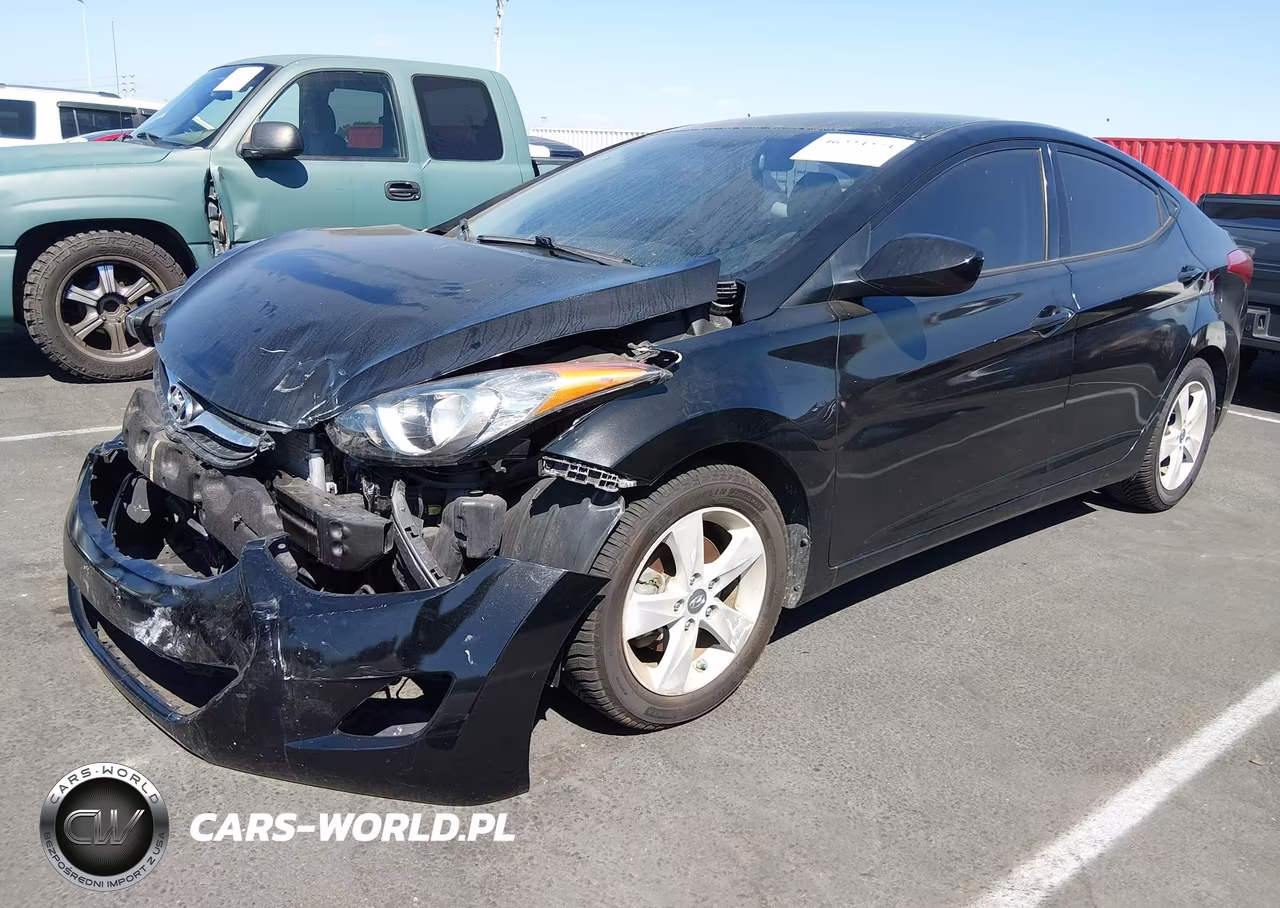 2013 Hyundai Elantra Gls VIN:KMHDH4AE9DU824956 - 2