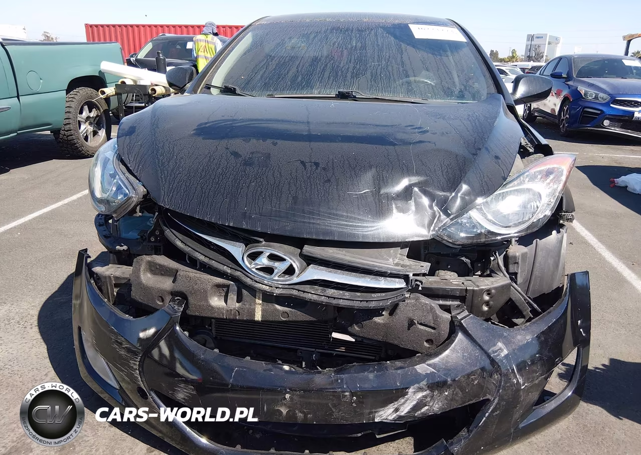 2013 Hyundai Elantra Gls VIN:KMHDH4AE9DU824956 - 6