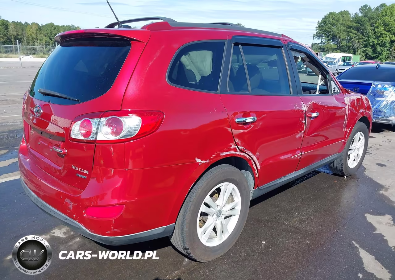 2012 Hyundai Santa Fe Limited V6 VIN:5XYZK4AG3CG104517 - 4