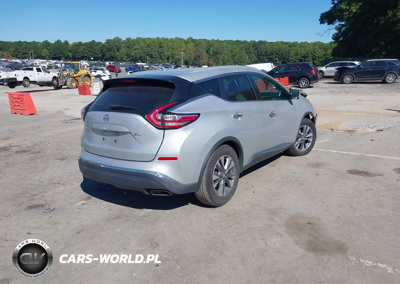 2016 Nissan Murano Sl VIN:5N1AZ2MG6GN101758 - 4