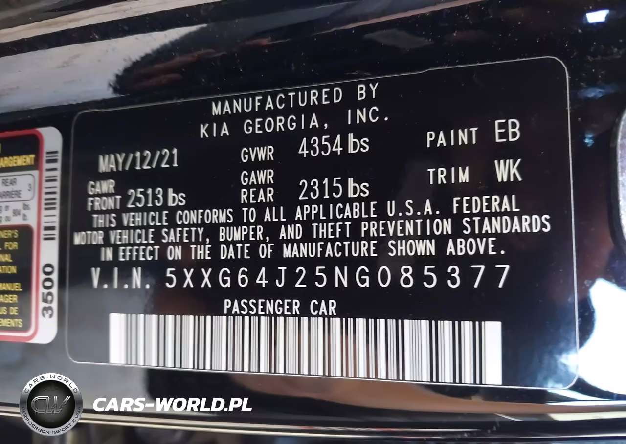 2022 Kia K5 Gt-Line VIN:5XXG64J25NG085377 - 9