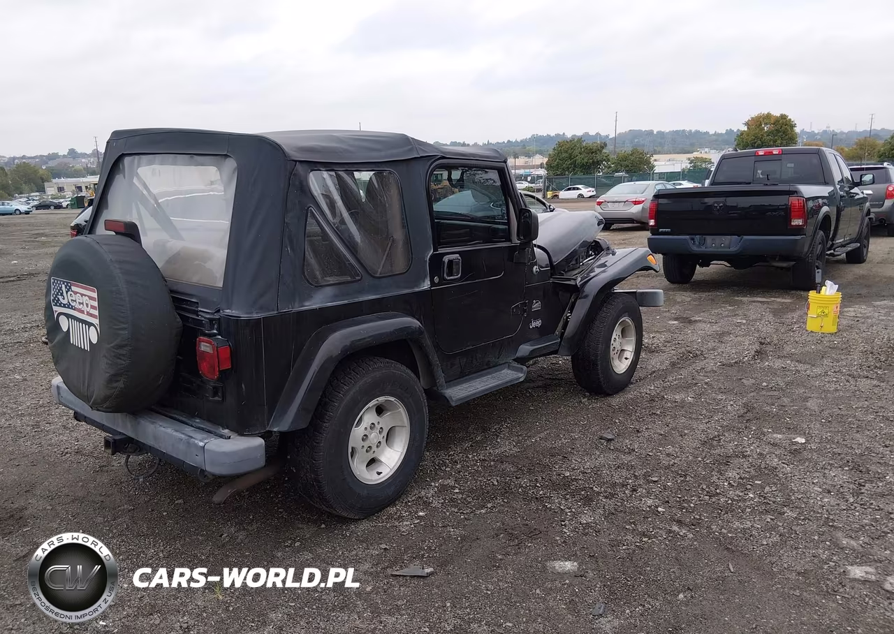 2003 Jeep Wrangler Sahara VIN:1J4FA59S03P329943 - 4