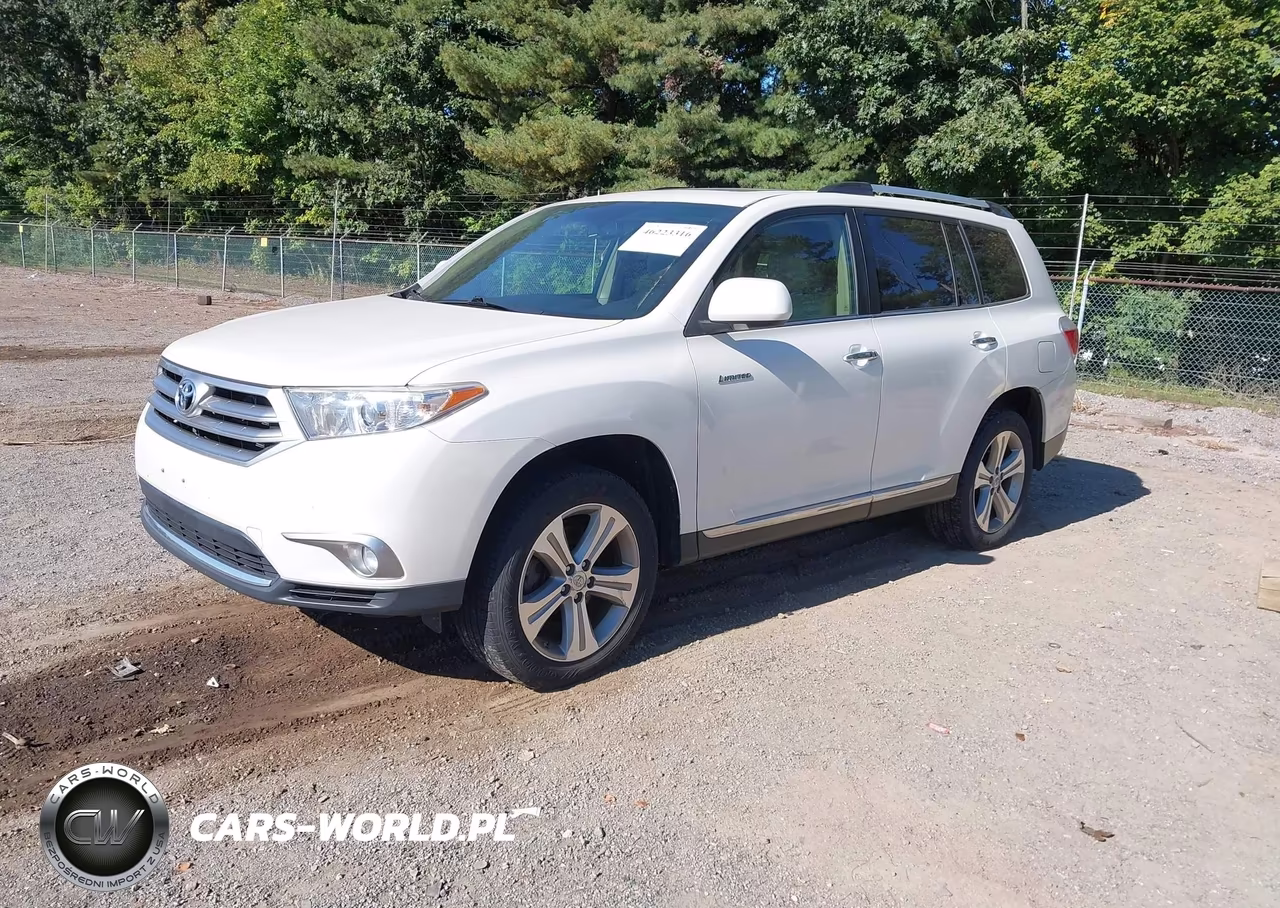 2012 Toyota Highlander Limited V6 VIN:5TDDK3EH1CS115560 - 2