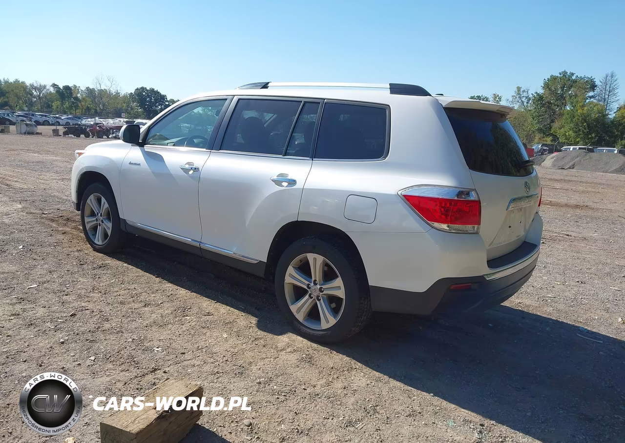 2012 Toyota Highlander Limited V6 VIN:5TDDK3EH1CS115560 - 3