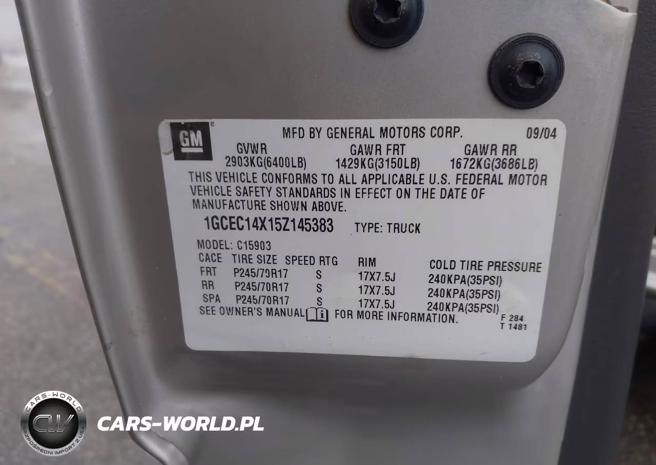 2005 Chevrolet Silverado 1500 Work Truck VIN:1GCEC14X15Z145383 - 9