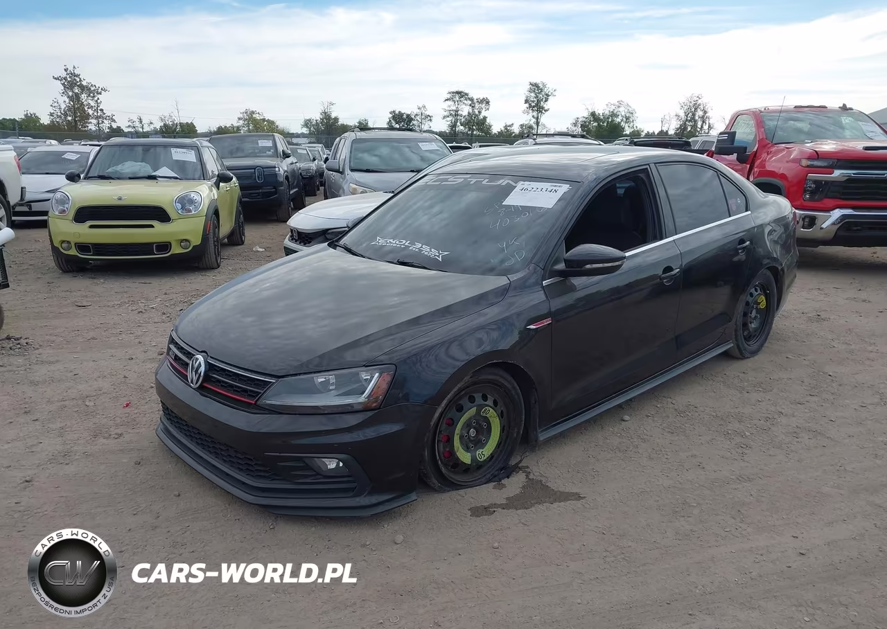 2017 Volkswagen Jetta Gli VIN:3VW5T7AJ8HM403016 - 2