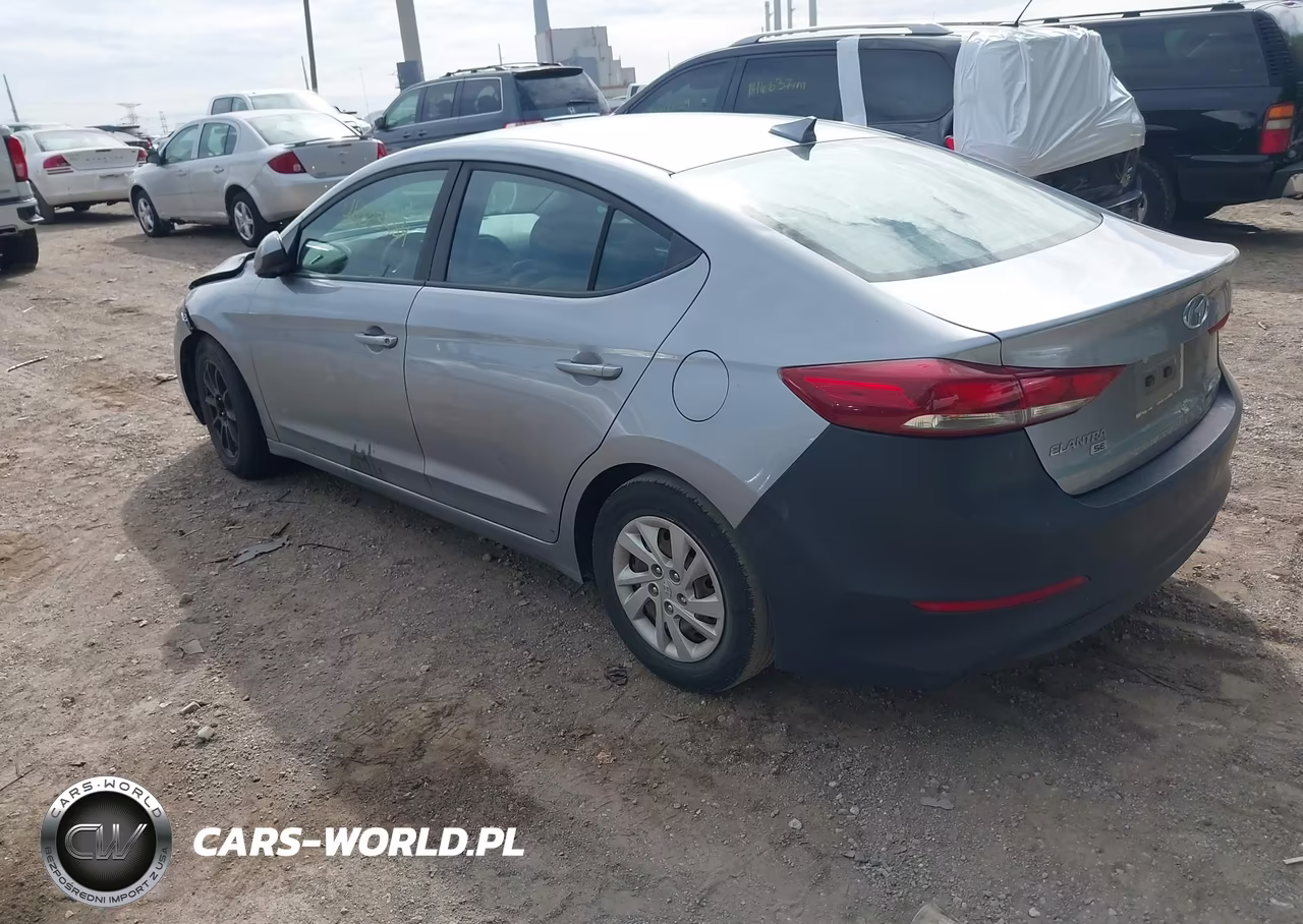 2017 Hyundai Elantra Se VIN:5NPD74LF7HH207598 - 3