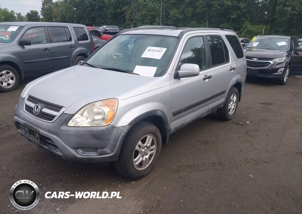 2002 Honda Cr-V Ex VIN:JHLRD78802C011759 - 2