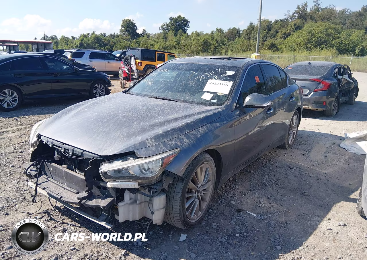 2021 Infiniti Q50 Luxe VIN:JN1EV7BP1MM703117 - 2