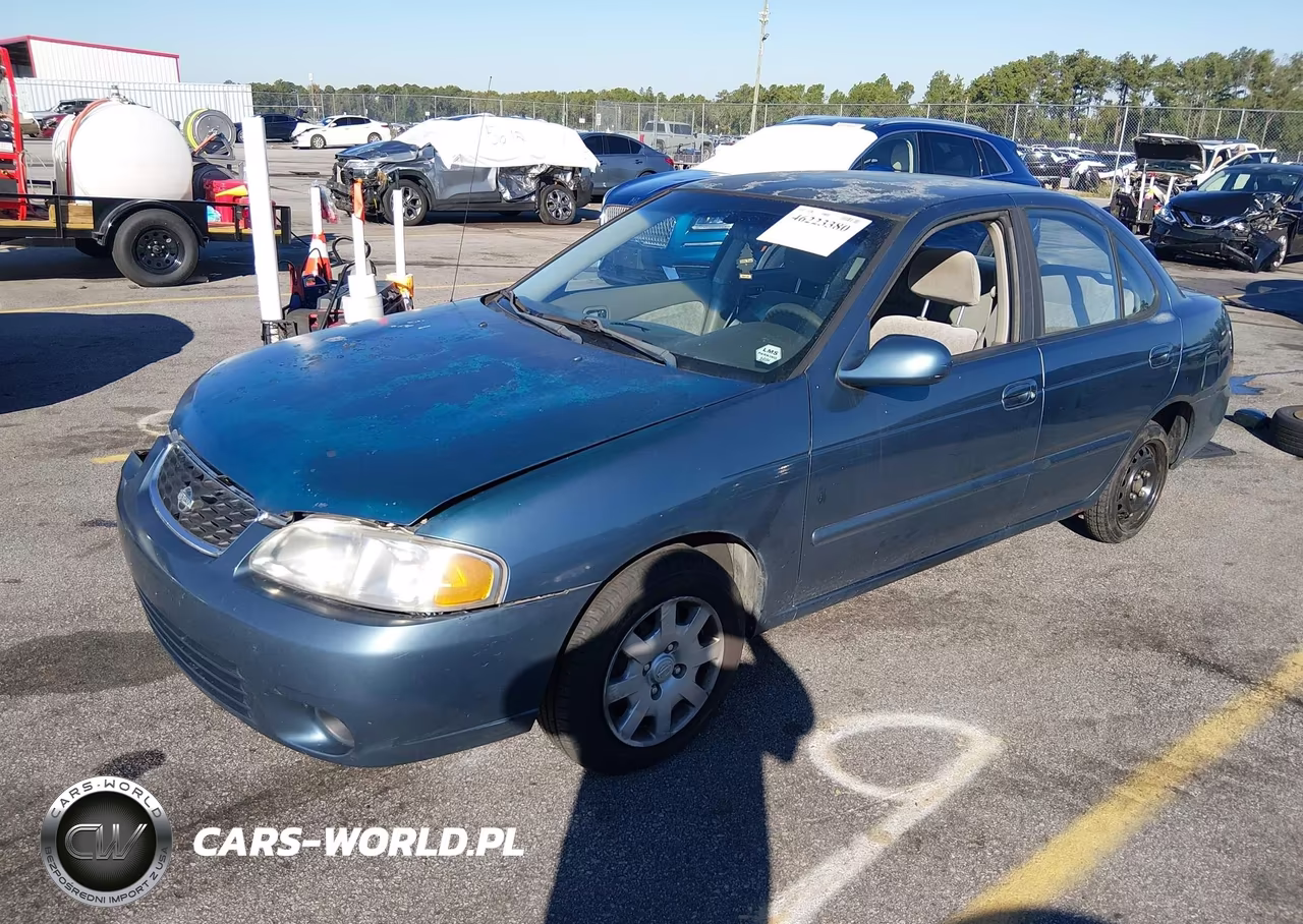 2002 Nissan Sentra Gxe VIN:3N1CB51DX2L671268 - 2