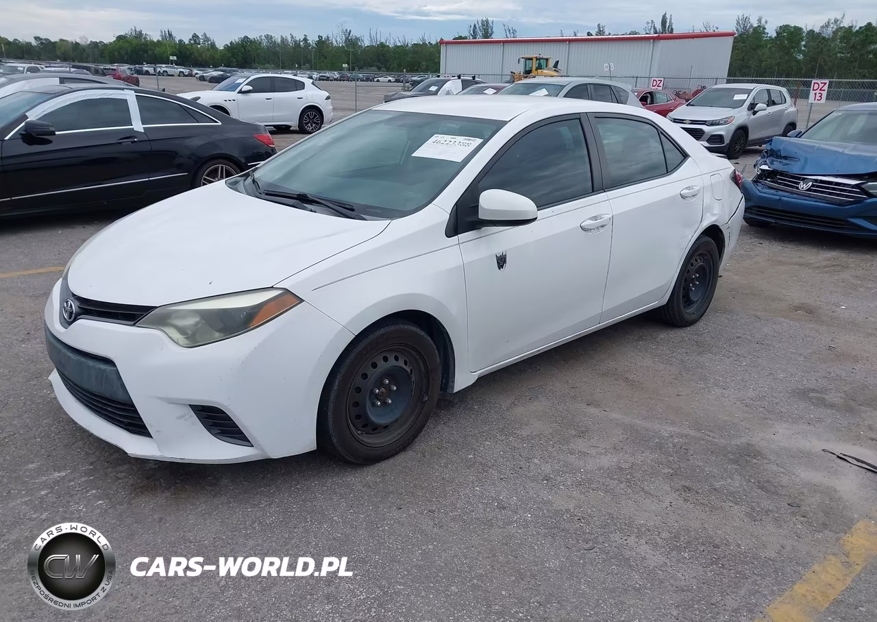 2016 Toyota Corolla Le VIN:2T1BURHE4GC558189 - 2