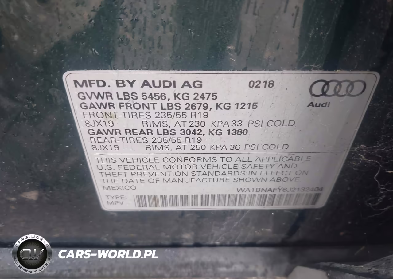 2018 Audi Q5 2.0T Premium-2.0T Tech Premium VIN:WA1BNAFY6J2132404 - 9