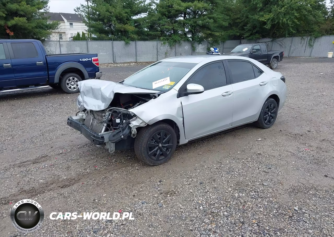 2015 Toyota Corolla Le VIN:2T1BURHE4FC322866 - 2