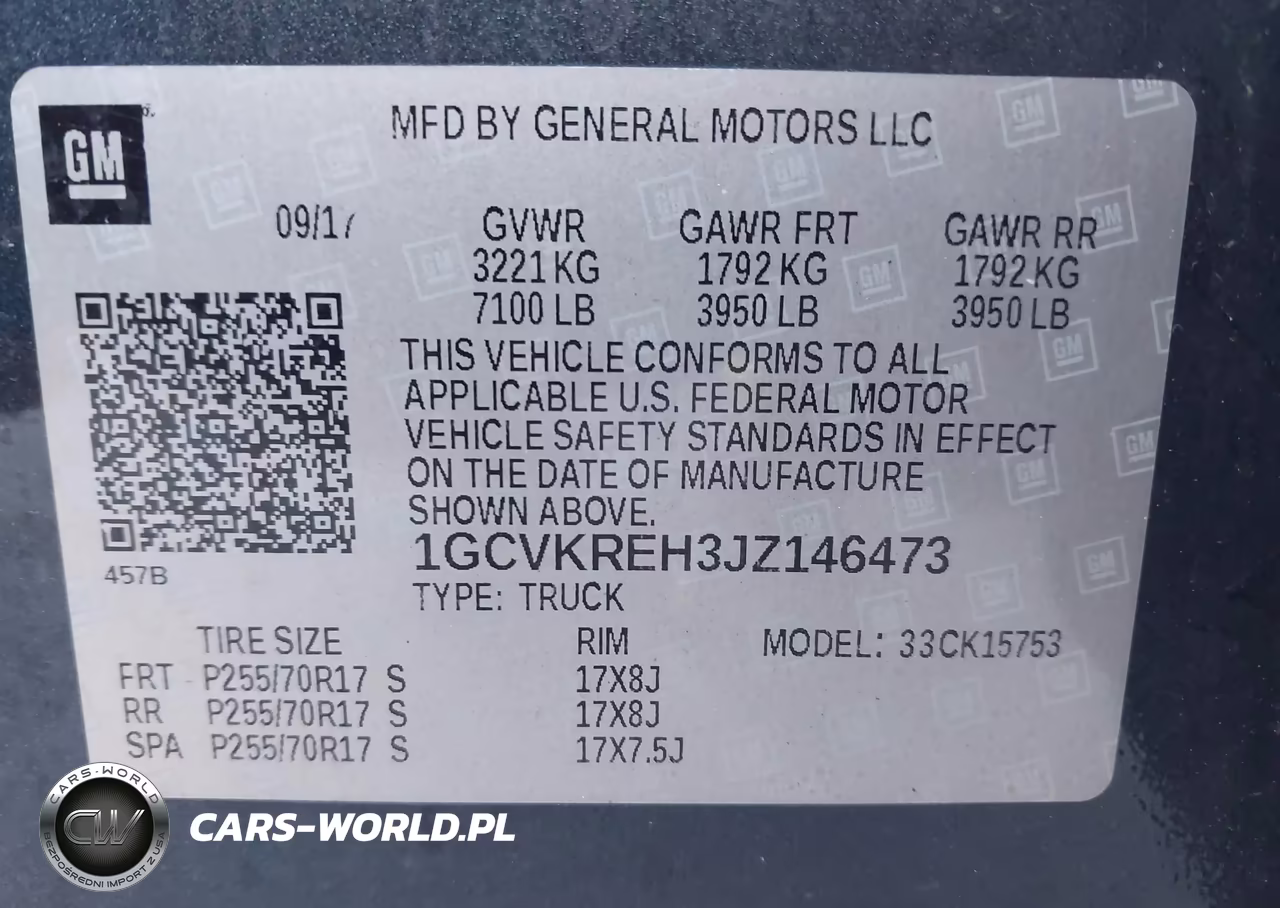 2018 Chevrolet Silverado 1500 1Lt VIN:1GCVKREH3JZ146473 - 9