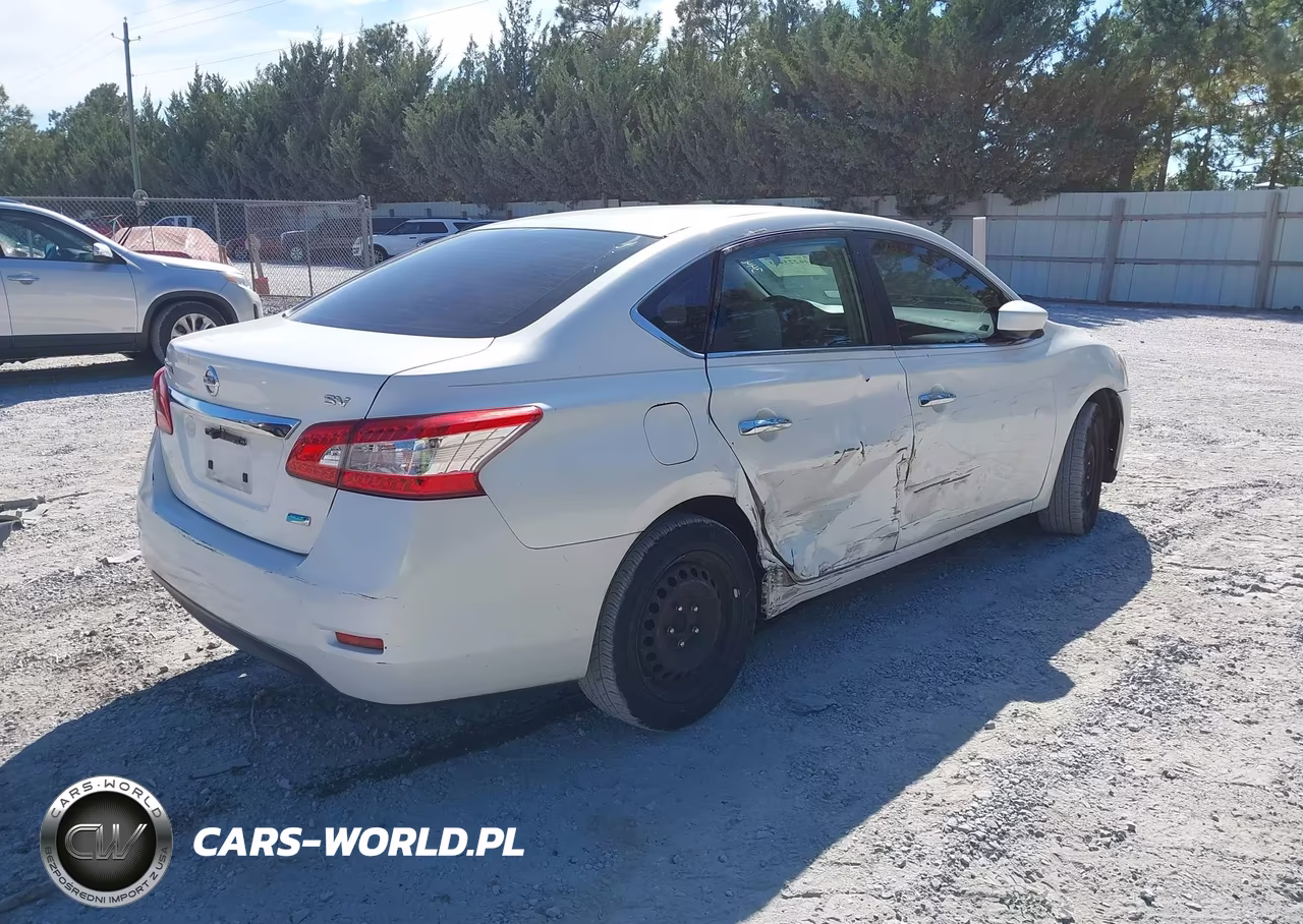 2013 Nissan Sentra Sv VIN:3N1AB7AP3DL769221 - 4