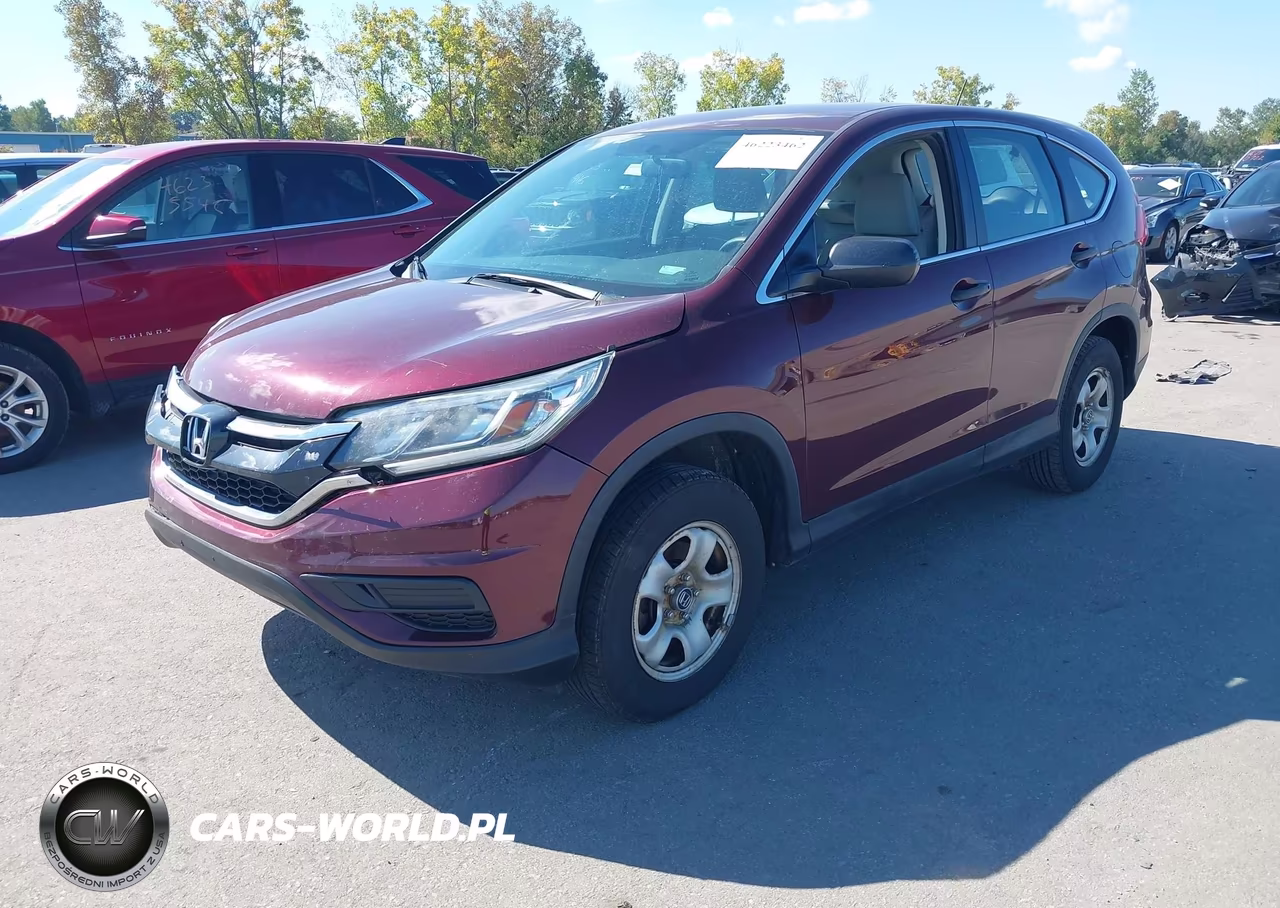 2015 Honda Cr-V Lx VIN:2HKRM3H38FH557956 - 2