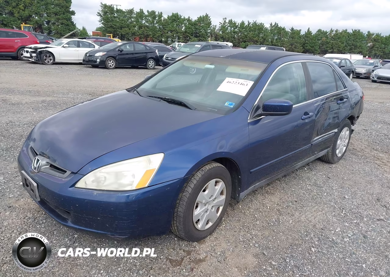 2003 Honda Accord 2.4 Lx VIN:1HGCM56343A058743 - 2