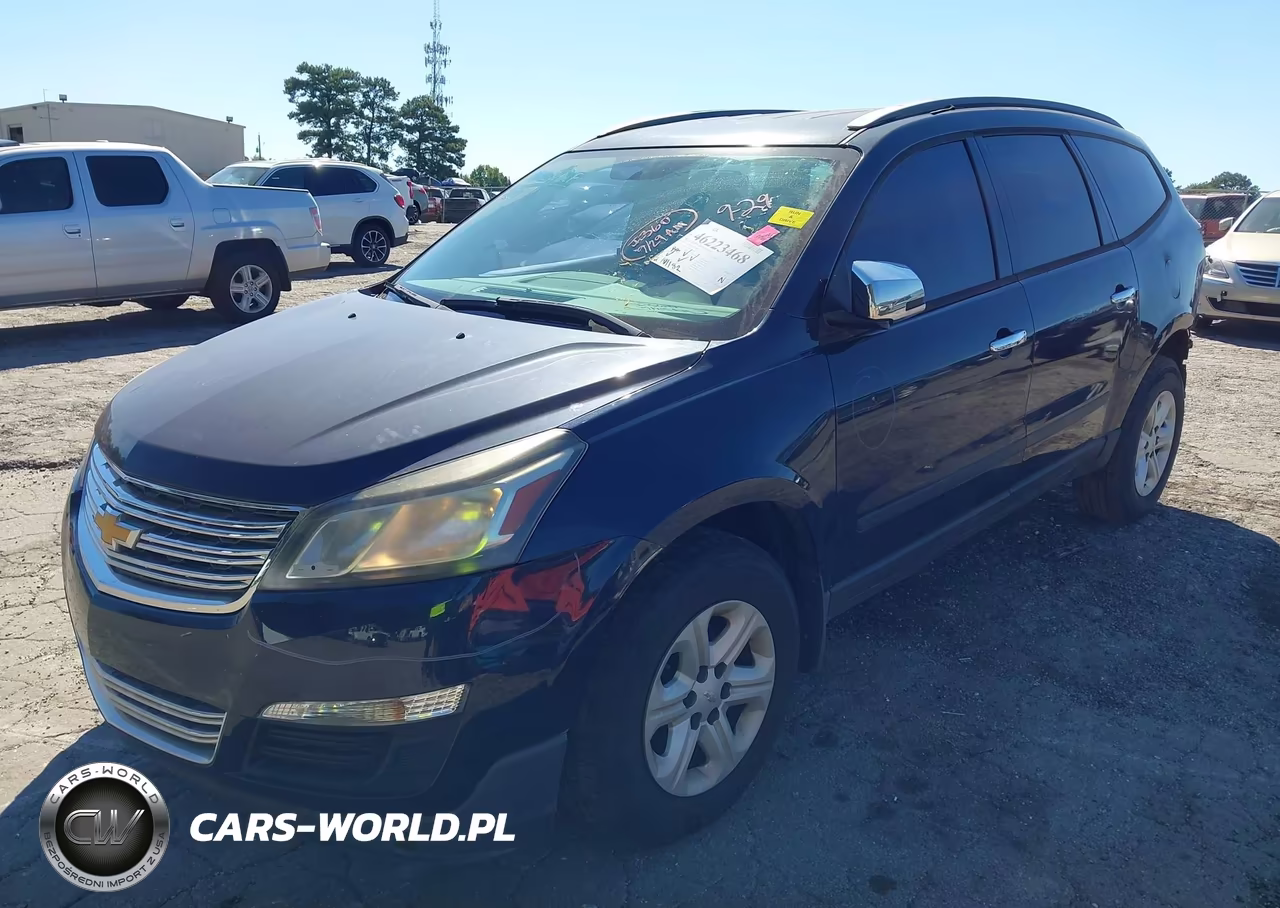 2015 Chevrolet Traverse Ls VIN:1GNKRFED8FJ383421 - 2