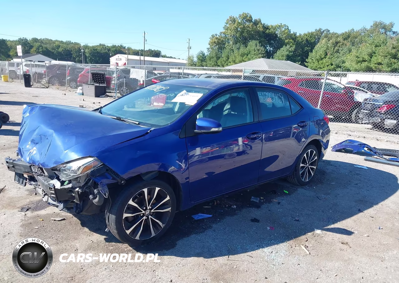 2019 Toyota Corolla Se VIN:2T1BURHE1KC161340 - 2