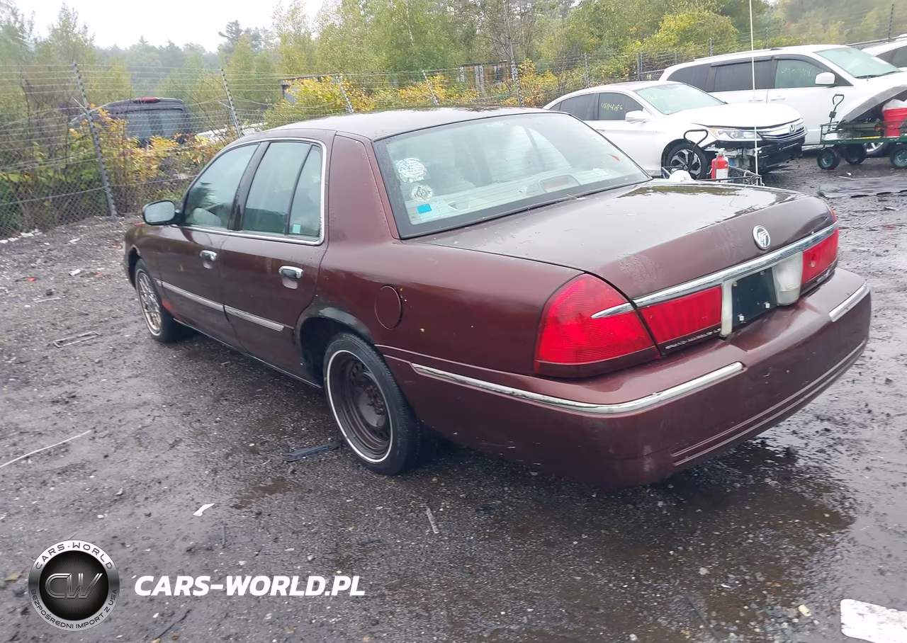 2001 Mercury Grand Marquis Gs VIN:2MEFM74WX1X634293 - 3