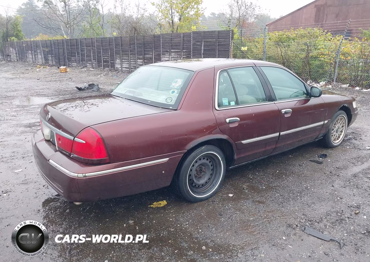 2001 Mercury Grand Marquis Gs VIN:2MEFM74WX1X634293 - 4